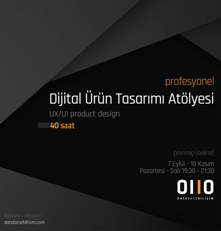 Profesyonel Dijital Ürün Tasarımı Atölyesi | UX/UI Product Design